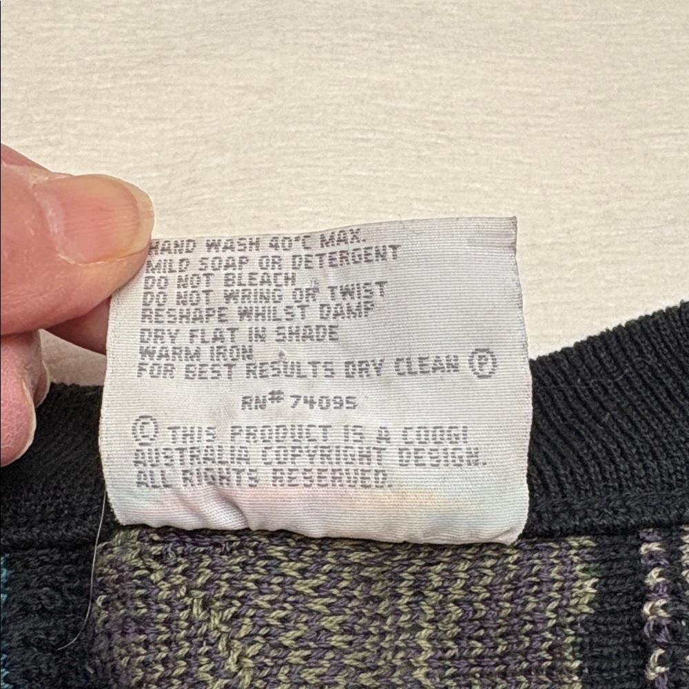 Authentic COOGI 3D Knit Sweater - Picture 7 of 11